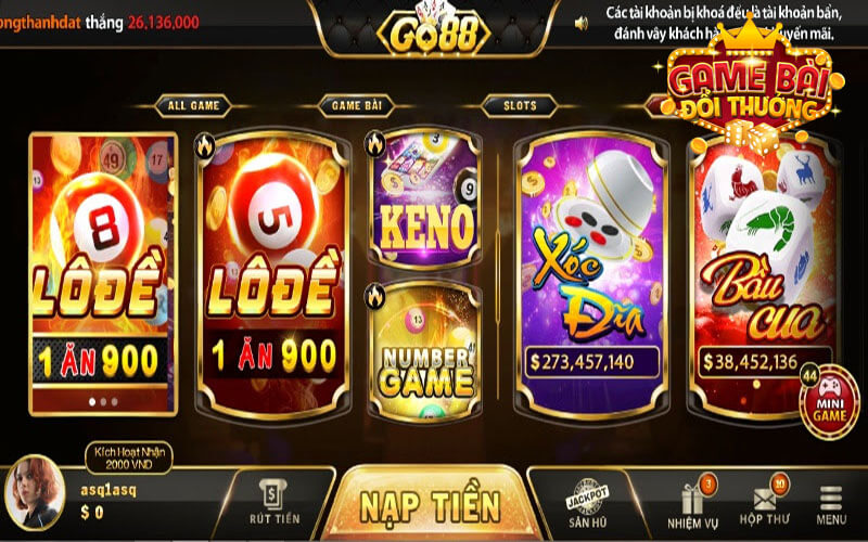 Go88 - Điểm đến lý tưởng dành cho tín đồ game bài Catte