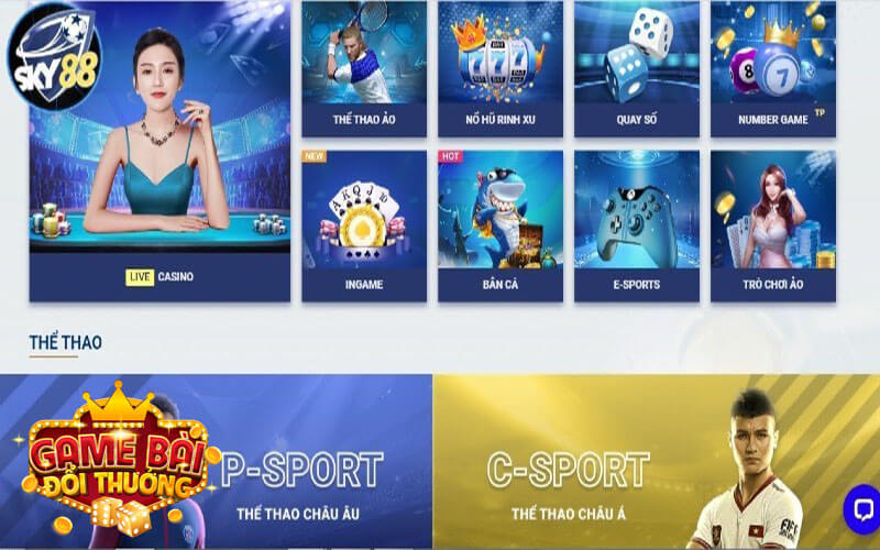 Sky88 - Game bài Mậu binh ăn tiền thật uy tín 100% 