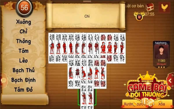 Giới thiệu về trò chơi game bài chắn