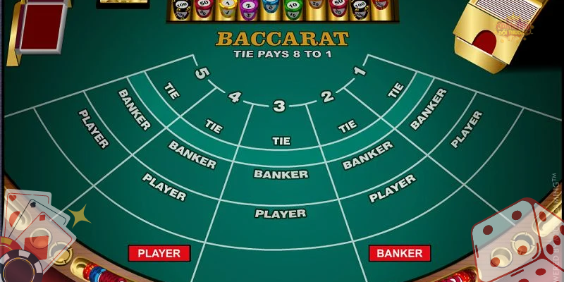 Cách tính điểm trong Baccarat áp dụng với quân bài thứ 3